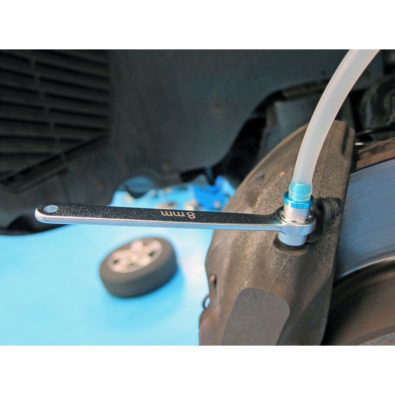 Laser 6783 Brake Bleeder Wrench Set 7pc