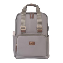 WEAVERS: Premium Travel Backpack with USB Charging Port, Stylish Rucksack, 30L Capacity, Waterproof, Ideal for Business, School, and Everyday Adventures. (Design Name - Venice-Grey)