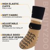 BEAUTYZOO Dog Socks, Non Slip Dog Socks to Prevent Licking