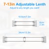 songsoso RV Corner Rod 2 Pack, Camper Shelf Bar, 7–13