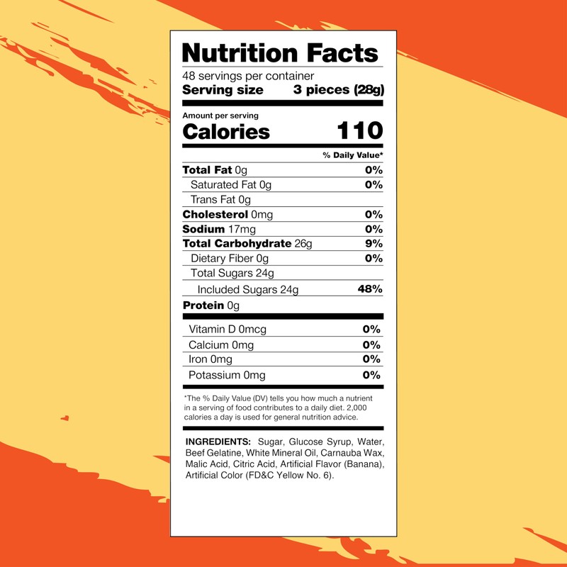 Circus Peanuts Candy - 3 Pound Bulk Pack - Classic