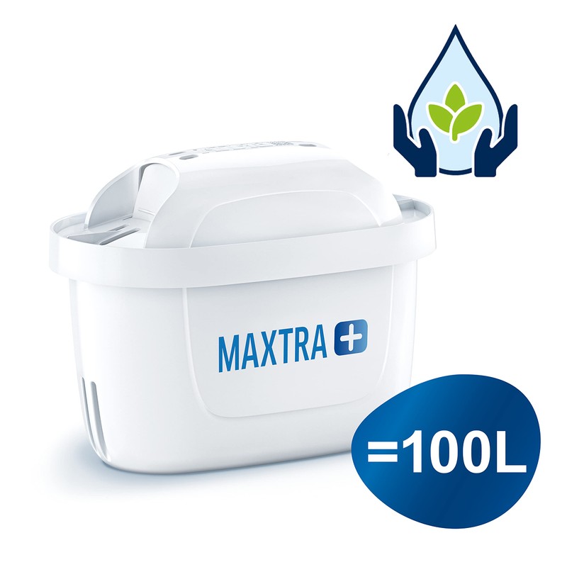BRITA Maxtra+ Water Filter 100 L, 6 White Cartridges