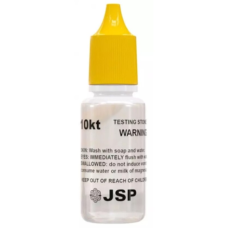 JSP Gold Testing Kit 10k & 18k Solution Acid with
