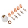 12 Pcs Set 52582 Electrode 51313 P1.0 Nozzle 60432 Shield