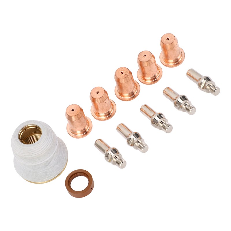 12 Pcs Set 52582 Electrode 51313 P1.0 Nozzle 60432 Shield