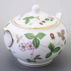 Wedgwood 50105506975 Wild Strawberry Tea Sugar Box, S, Wedding Gift,