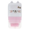 [Eraser] Animal Roller Poppy Rubber/White Cat