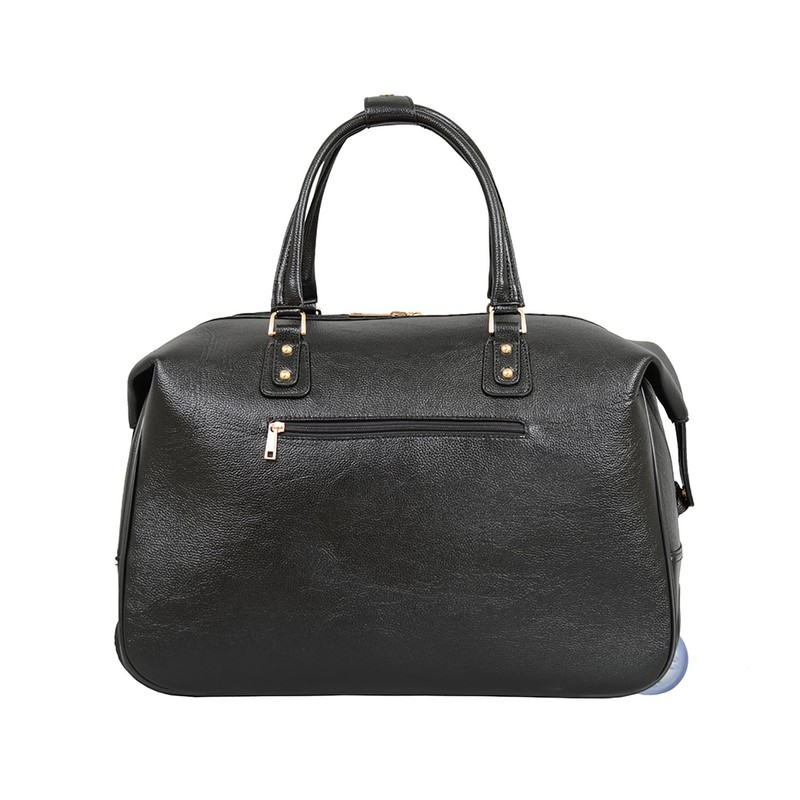 Mellow World Dayna Duffel Roller Bag with Front Zip Pockets