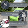 NICEDACK Unisex Bicycle Axle Adapter for 3/8 Inch x26 Full