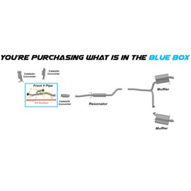 Exhaust Front Pipe Compatible for 2012 Honda Crosstour 3.5L | Stainless Steel | Northeastern Exhaust | Free Gaskets Included | Fit For AWD Models Only | Automotive Replacement Part