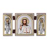 NKlaus - Jesus Christ - Icon Triptych Christian - Wooden