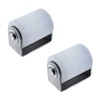 Coshar Slide Gate Guide Roller with Post Welded Bracket 1.6"