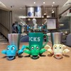 JOD® Turtle Cup Holder,Turtle Coaster with Funny Expression, 3 PCs