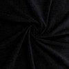 Encasa Chenille Cushion Covers Set of 2 | Black -