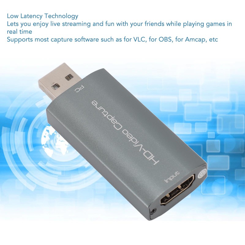 4K Video Capture Card Professional Plug and Play 1080P 60Hz