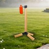 ZSHIGANMA 2x4 Steel Target Stand Base and Target Hanger Mounting