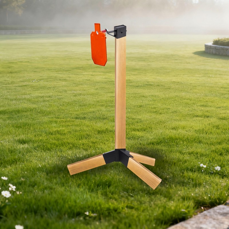 ZSHIGANMA 2x4 Steel Target Stand Base and Target Hanger Mounting