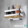 RYing Shower Caddy Stainless Steel Bathroom Organiser, Shower Shelf with
