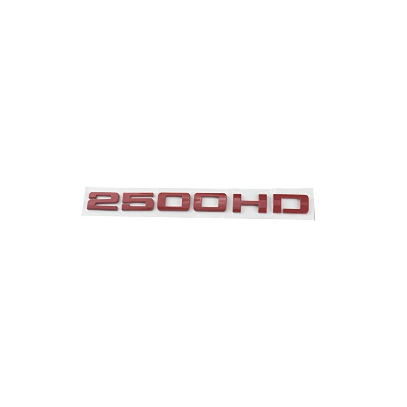 Aimoll 1pcs 2500HD Nameplates Emblems,3D Decal Badges Glossy for Gm