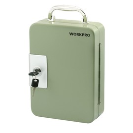 WORKPRO W082082 48 Key Steel Cabinet with Keyed Lock and Handle 10 In. x 7 In. x 3 In. (Single Pack)