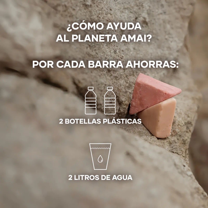 Amai Shampoo Anticada En Barra Romero Menta