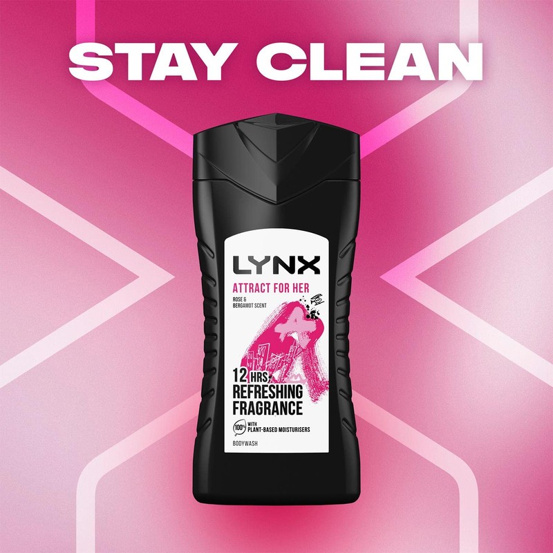 Lynx Attract for Her Gift Set, 2 piece in a