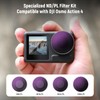 NEEWER ND Filter Set Compatible with DJI Osmo Action 4,
