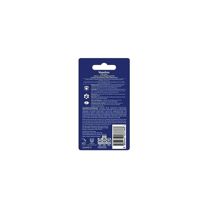 Vaseline - Bálsamo Labial, Lip Color Care Stick (3.0 g),