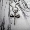 FORGIVEN JEWELRY Cross Rugged Nails Necklace on Ball Chain