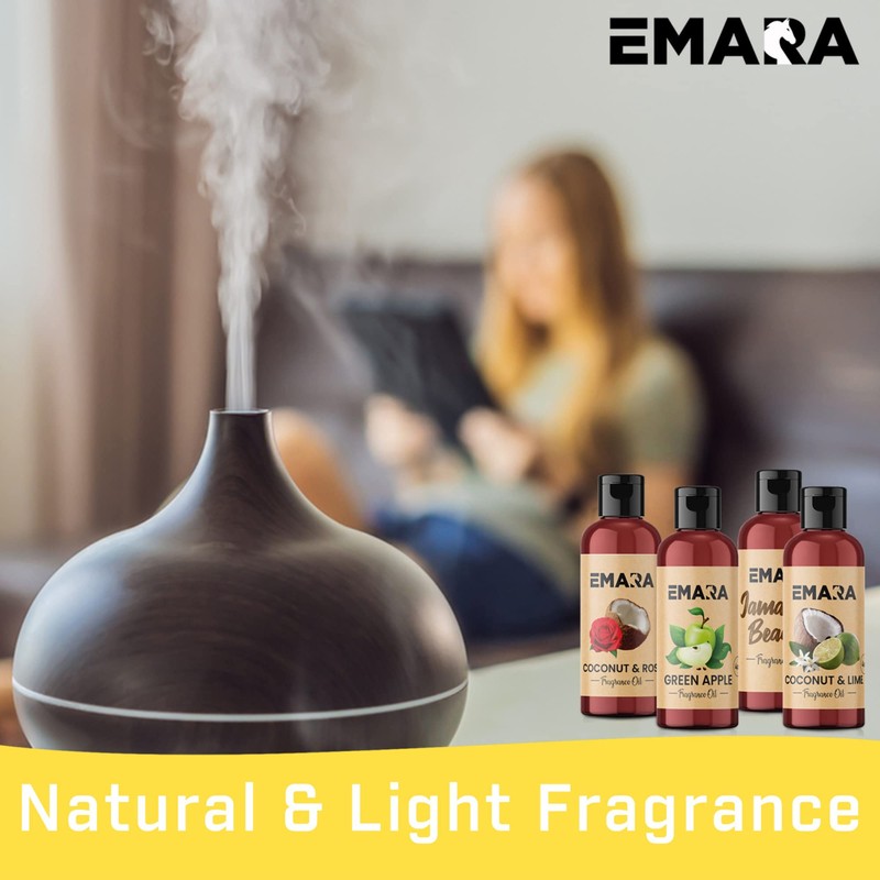 EMARA EMARA All Natural Fruity Coconut & Rose Essential Oil