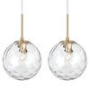 ALICE HOUSE 2 Packed 8-inch Modern Kitchen Island Pendant Lights,