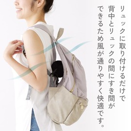 Alphax Back Gap Cushion, For Backpacks, Sweat Protection, Cool Spacer, Black, Diameter 3.1 x Length 4.7 inches (8 x 12 cm)