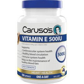 Caruso's Natural Health Vitamin E 500IU 150 Capsules