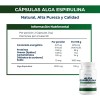 Alga Espirulina Orgánica 500 Mg Pack 3 Frascos Con 100