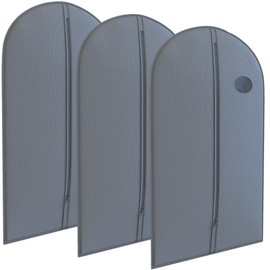 Suit Garment Travel Bags 3 Pack -Heavy Duty Lightweight -40"x24" -By Your Bags