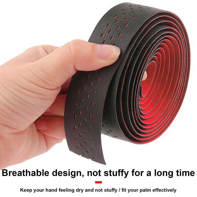 Punching Style 1Pair Road Bike Handlebar Tapes NonSlip Bicycle Handle