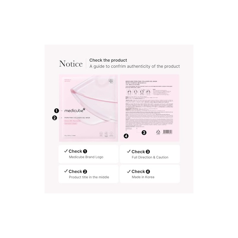 Medicube Salmon DNA PDRN Pink Collagen Jelly Mask