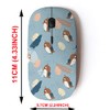 2.4G Wireless Mouse with Cute Pattern Design for All Laptops