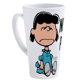 CafePress Peanuts: Lucy St.Patrick's Day 17 oz Latte Mug