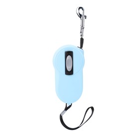Retractable Dog Leash - Heavy Duty Pet Leash Nylon Reflective Tape, Tangle Freed Lock(Blue)