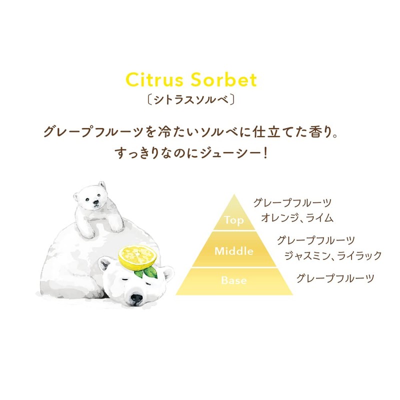 Wonder Honey Cool Roll On Fragrance Citrus Sorbet