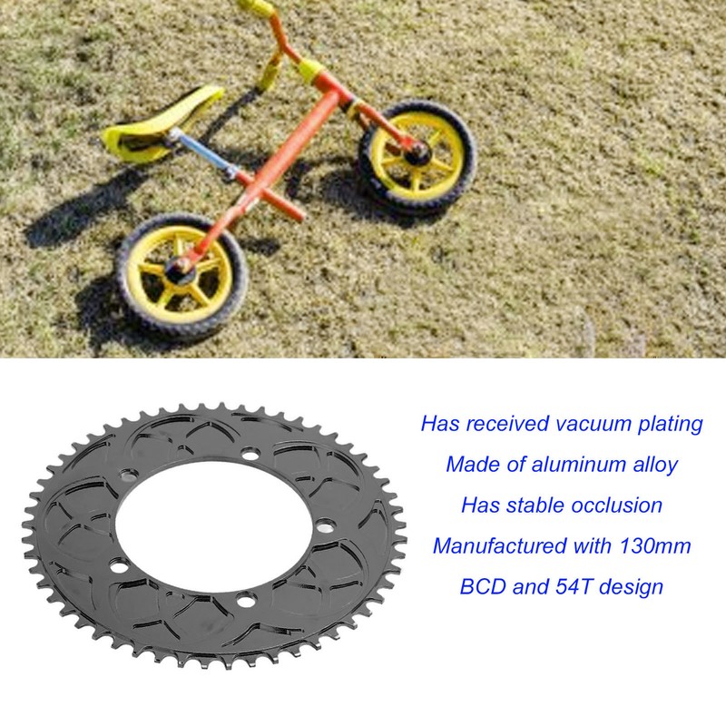 BOLANY 130BCD Bike Chainring 54T Positive Negative Tooth Single Disc