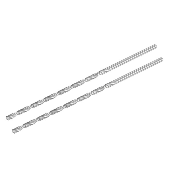 uxcell Extra Long Twist Drill Bit, HSS (High Speed Steel),