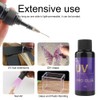GlamorDove 3-5s Curing UV Lamp Hair Extension Kit 30g UV