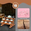 3 Tier Wooden Display Riser Stand Perfume Organizer, Dessert Table