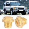 2pcs Differential Diff Brass Filler Drain Plugs with Seal Ring