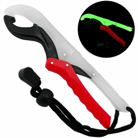 UFISH - Floating Plastic Fish Grips, Fishing Lip Grip, Plastic Fishing Pliers, Lip Gripper, Fish Holder, Fishing Lip Grabber