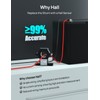ECO-WORTHY Battery Monitor with Hall Sensor, 300A Touchable Backlight Display
