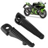 Posapies xj6 1Pair reposapiés delanteros de motocicleta reposapiés para ZX