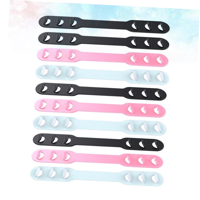 TOVINANNA Mask Ear Rope Buckle 10pcs Pp Material Hooks Adjustment